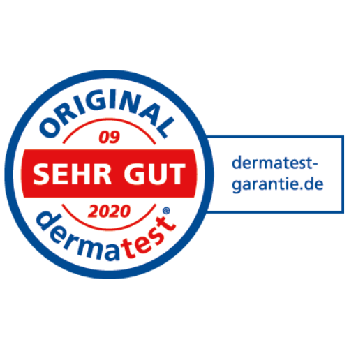 Dermatologisch getestet und für SEHR GUT befunden