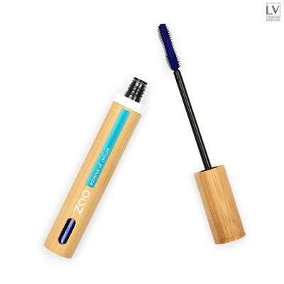 Velvet Mascara 082 Blue, Bambus Verpackung, Naturkosmetik auf höchstem Niveau