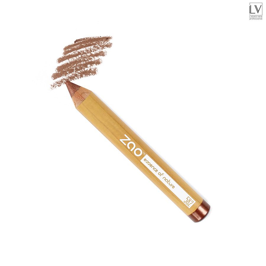 Jumbo Eye Pencil 582 Pearly Brown - von ZAO essence of nature