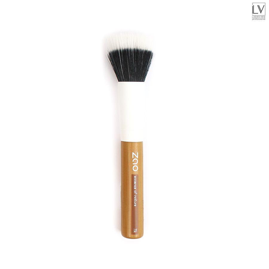 Duo Fiber Foundation Brush - ZAO essence of nature