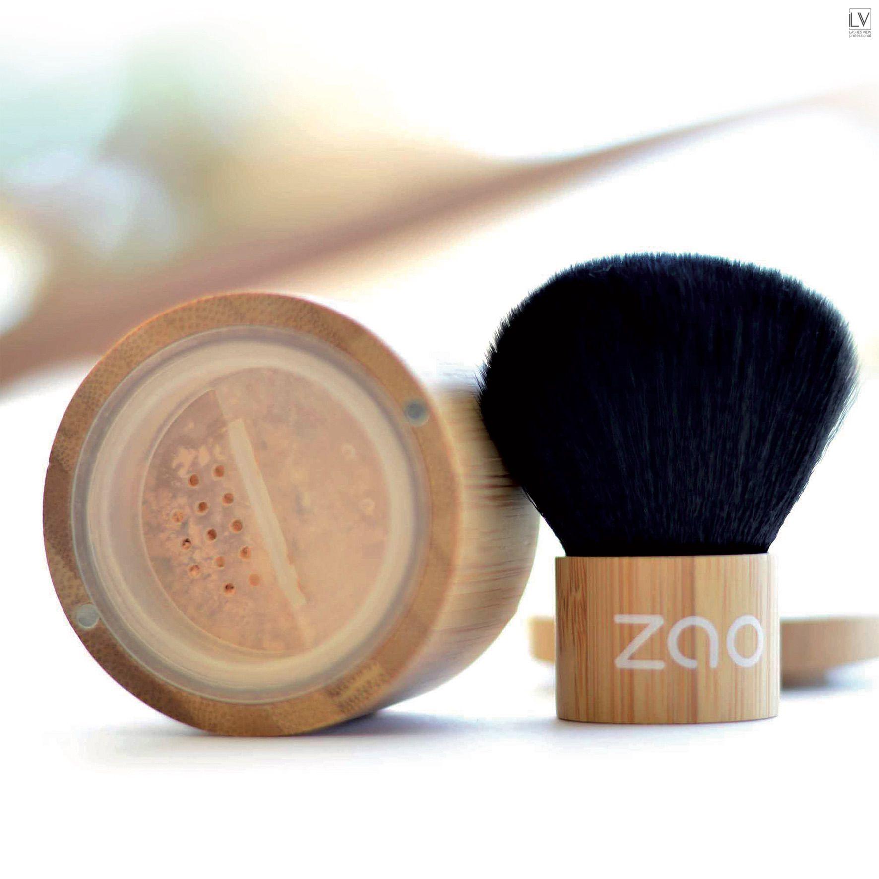 Mineral Silk und Kabuki Brush von ZAO essence of nature - Naturkosmetik auf höchstem Niveau